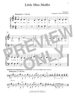 Little Miss Muffet von Traditional (Download) 