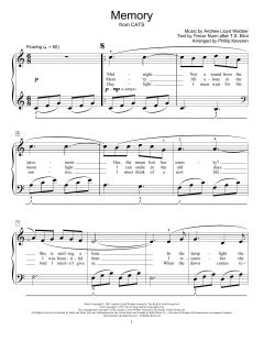 Memory von Andrew Lloyd Webber (Download) 
