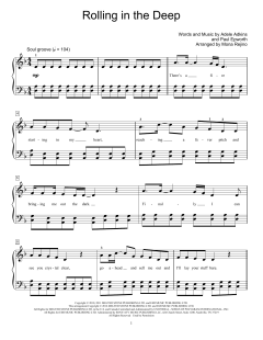 Rolling In The Deep von Mona Rejino (Download) 