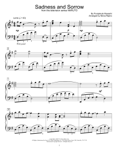 Sadness And Sorrow von Purojekuto Musashi (Download) 