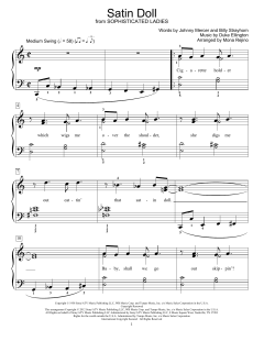 Satin Doll von Johnny Mercer (Download) 
