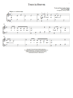 Tears In Heaven von Eric Clapton (Download) 