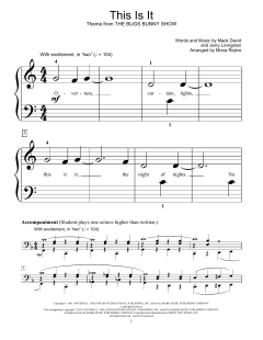 This Is It von Bill Boyd (Download) 