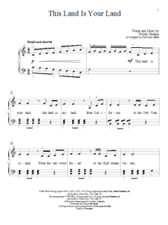 This Land Is Your Land von Woody Guthrie (Download) 