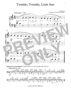 Twinkle, Twinkle Little Star von Traditional (Download) 