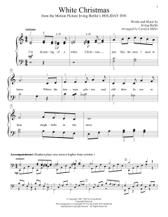 White Christmas von Irving Berlin (Download) 