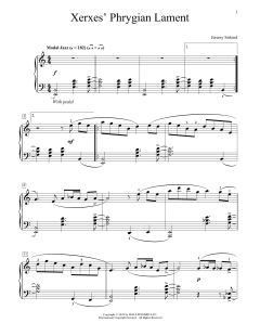 Xerxes' Phrygian Lament (Download) 