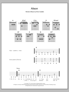 Alison von Elvis Costello (Download) 