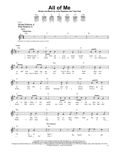 All Of Me von John Legend (Download) 
