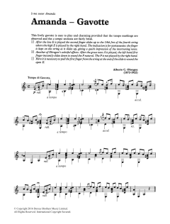 Amanda - Gavotte von Alberto C. Obregon (Download) 