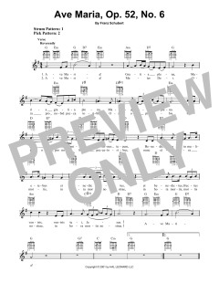 Ave Maria, Op. 52, No. 6 (Download) 