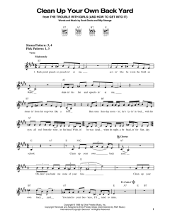 Clean Up Your Own Back Yard von Elvis Presley (Download) 