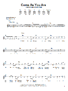 Come As You Are von Nirvana (Download) 