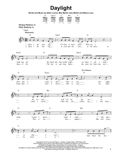 Daylight von Maroon 5 (Download) 