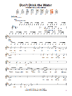 Don't Drink The Water von Dave Matthews Band (Download) 