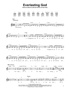 Everlasting God von Chris Tomlin (Download) 