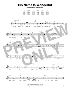 His Name Is Wonderful (Download) 
