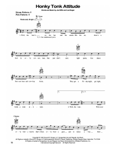 Honky Tonk Attitude von Joe Diffie (Download) 