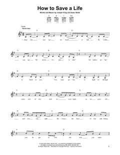 How To Save A Life von The Fray (Download) 