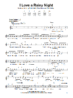 I Love A Rainy Night von Even Stevens (Download) 