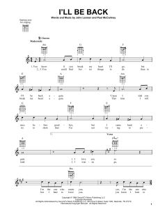 I'll Be Back von The Beatles (Download) 