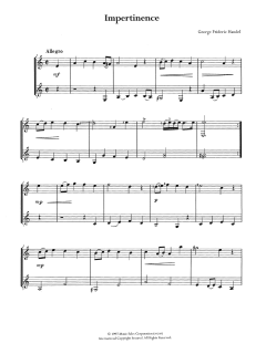 Impertinence von Georg Friedrich Händel (Download) 