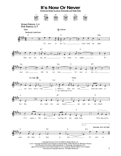 It's Now Or Never von Elvis Presley (Download) 