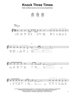 Knock Three Times von Irwin Levine (Download) 