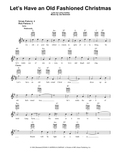 Let's Have An Old Fashioned Christmas von Joe Solomon (Download) 