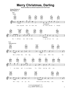 Merry Christmas, Darling von The Carpenters (Download) 