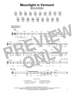 Moonlight In Vermont von Karl Suessdorf (Download) 