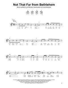 Not That Far From Bethlehem von Point Of Grace (Download) 