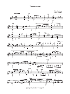 Passamezzo von Giulio Barbetta (Download) 