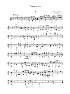 Passamezzo von Simone Molinari (Download) 
