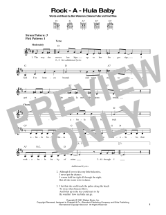 Rock-A-Hula Baby von Elvis Presley (Download) 
