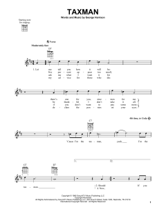 Taxman von The Beatles (Download) 
