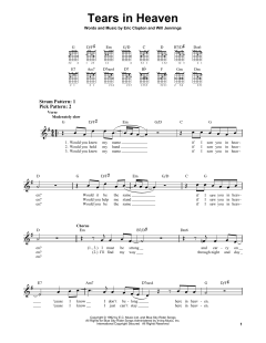 Tears In Heaven von Eric Clapton (Download) 