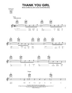 Thank You Girl von The Beatles (Download) 