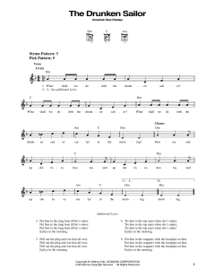 The Drunken Sailor (Download) 