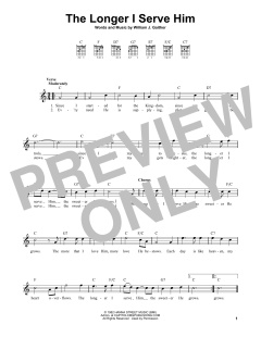 The Longer I Serve Him von Bill Gaither (Download) 