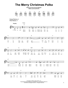 The Merry Christmas Polka von Paul Francis Webster (Download) 