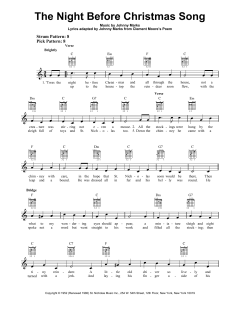 The Night Before Christmas Song von Johnny Marks (Download) 