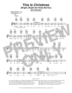 This Is Christmas von Wihla Hutson (Download) 
