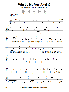 What's My Age Again? von Blink 182 (Download) 