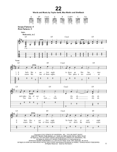 22 von Taylor Swift (Download) 