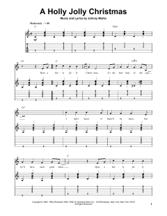 A Holly Jolly Christmas von Johnny Marks (Download) 