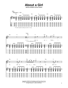 About A Girl von Nirvana (Download) 