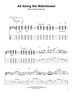 All Along The Watchtower von Bob Dylan (Download) 