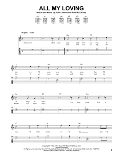 All My Loving von The Beatles (Download) 