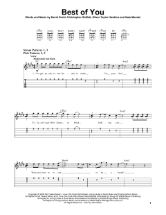 Best Of You von Foo Fighters (Download) 